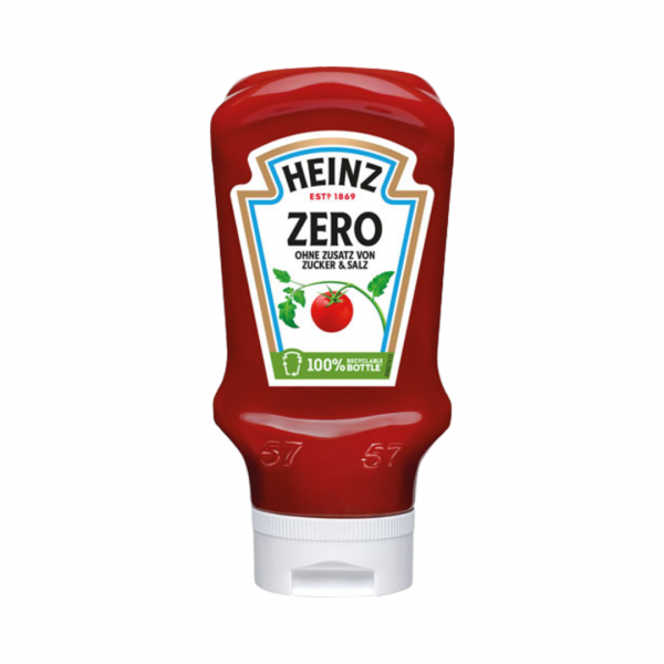 390814 Heinz Ketchup Zero Zuckerzusatz, 400ml